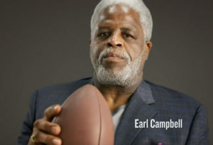 Earl Campbell - 2016 Ad