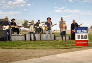Kevin Fowler - 2014 TV Ad - Will Sing for trash